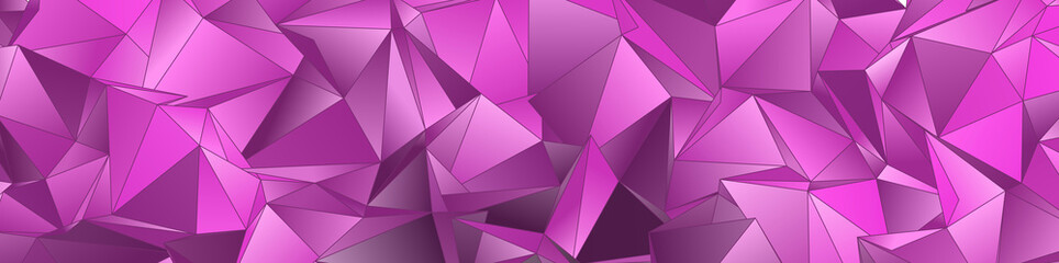 Fototapeta premium Triangular 3d, modern background