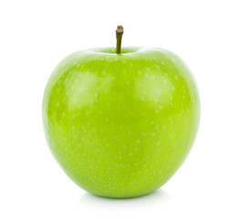 Green apples Isolated on a white background