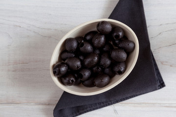 Olivas negras para comer