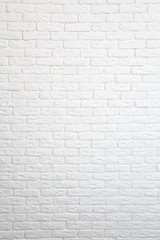 Fototapeta premium Biały mur z cegły
