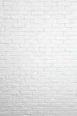 Photo sur Plexiglas Mur de briques Mur de briques blanches