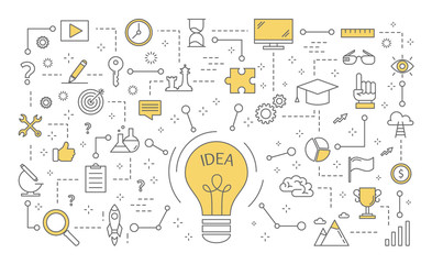 Idea concept illustration