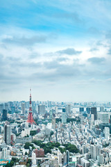 Tokyo Tower, Japan - communication and observation tower. It was the tallest artificial structure in Japan until 2010 when the new Tokyo Skytree became the tallest building of Japan.