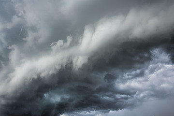 Dark Clouds Storm Front