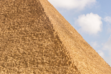 Fototapeta na wymiar Pyramids at Giza, Cairo, Egypt