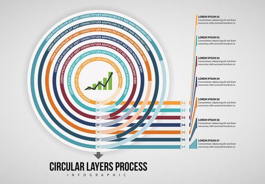 Circular Infographic Layout
