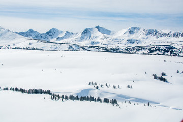 High plateau. Высокогорное плато