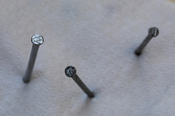 nail head isolated 