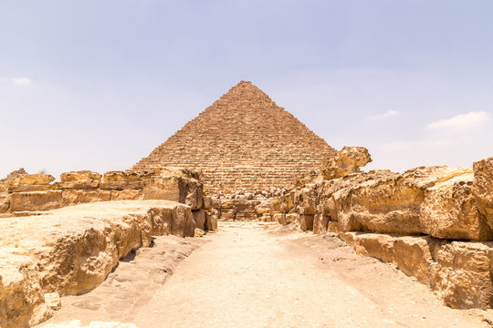 Pyramids at Giza, Cairo, Egypt