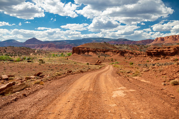 Desert Dirt Road