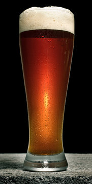 Refreshing Beer on Stone