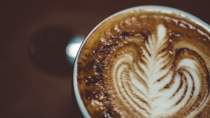 Steam Milk Latte Art