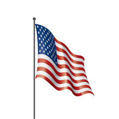 USA Flag isolated