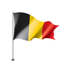 Flag of Belgium, Vector illustration