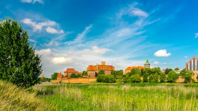 Teutonic Order castle in Malbork.