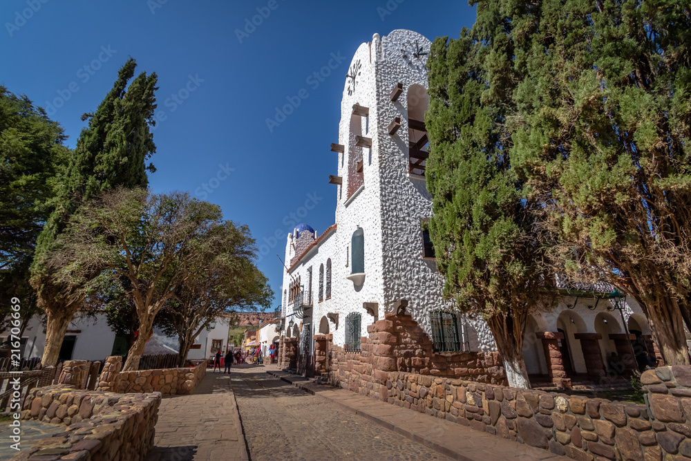 Canvas Prints Humahuaca Square and Cabildo City Hall - Humahuaca, Jujuy, Argentina