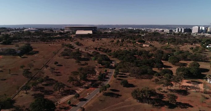 Vista a&eacute;rea do Parque da Cidade, Bras&iacute;lia