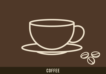 Coffee cup icon