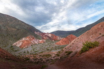 Mountains and landscape of Purmamarca - Purmamarca, Jujuy, Argentina