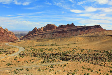 Cliffs in Spotted Wolf Canyon, Utah