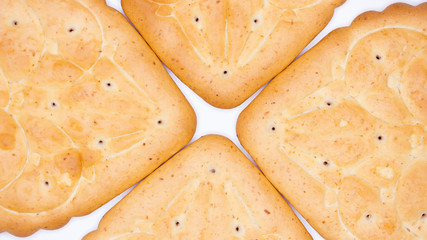 these cookies are symmetrically laid out / background photos a simple idea