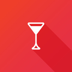 Bar Shop vector icon. Drink sign. Cocktail symbol