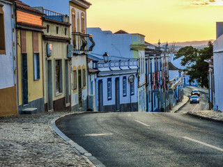 Portugal. Castro Marim, village of Algarve