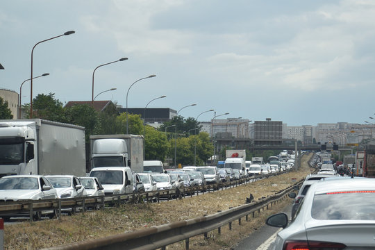 bouchon A86 Nanterre