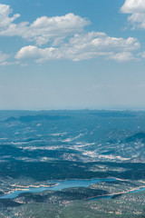 Landscape view from Pikes Peak