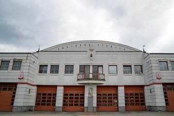 Fototapeta premium Fire station. Slovakia