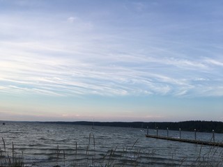 Obraz premium Ocean. Bay. Water. Sky