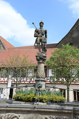Fototapeta premium Graf-Albrecht-Brunnen in Öhringen