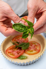 Tartaleta de Albahaca