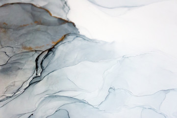 Ink, paint, abstract. Closeup of the painting. Colorful abstract painting background. Highly-textured oil paint. High quality details. Alcohol ink modern abstract painting, modern contemporary art.
