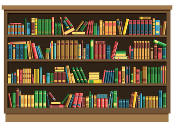Education library book store concept.