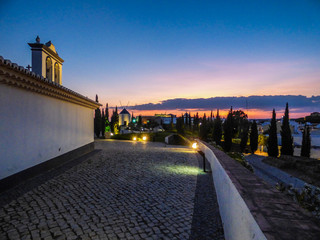 Castro Marim. Pueblo del Algarve en Portugal frontera con Ayamonte en Huelva, Andalucia,España