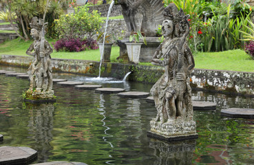 Hindu Temple Tirta Gangga. Bali, Indonesia.