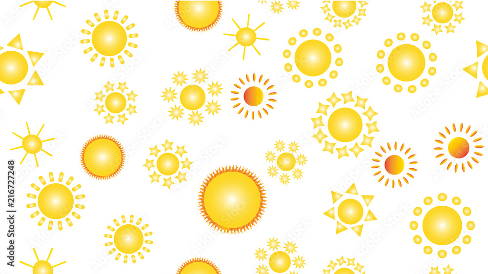 Poster the texture of the pattern is seamless from a multitude of warm bright cheerful variegated beautiful