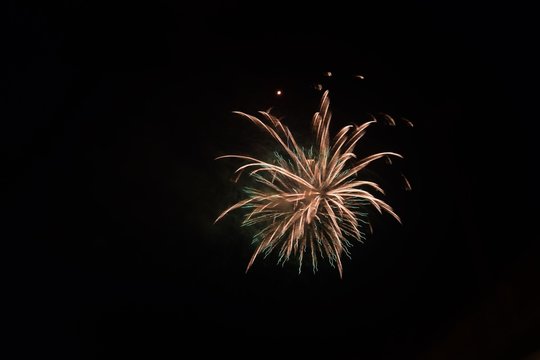 Abstract images of fireworks