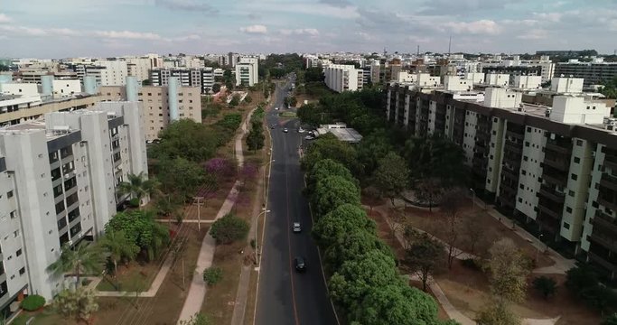 Vista &aacute;erea das quadras da Asa Norte, Bras&iacute;lia