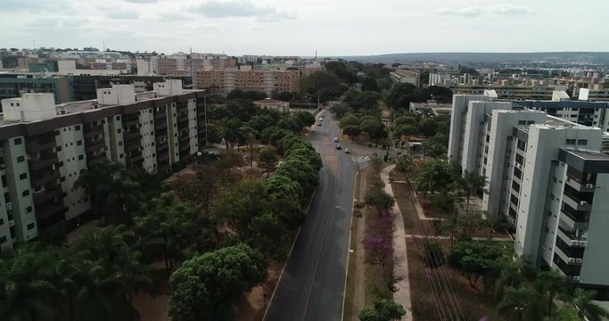 Vista &aacute;erea das quadras da Asa Norte, Bras&iacute;lia