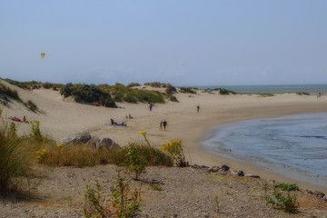 At the beach in Le Touquet-Paris-Plage
