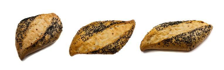 Freshly Baked Traditional Bread Isolated