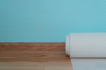 Picture of fiberglass wallpaper.