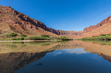 Fototapeta na wymiar Scenic Colorado River Landscape Moab Utah