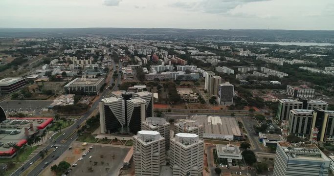 Vista a&eacute;rea do Setor Comercial Norte, Bras&iacute;lia
