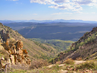 Scenic View on the Mogollon Rim