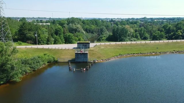 Small damb from the drone