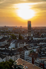 Düsseldorf sunset