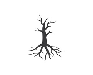 Tree icon logo template
